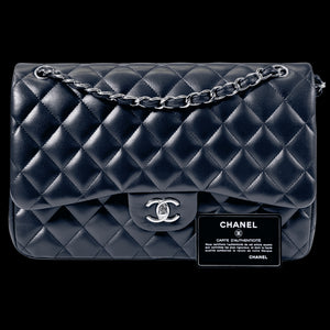 Chanel 11.12 30 - Dark Blu/Lambskin