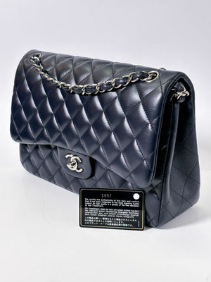 Chanel 11.12 30 - Dark Blu/Lambskin