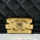 Chanel Le Boy 28 - Nera/Caviar - HW Gold
