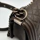 Chanel Le Boy 20 - Brown/Caviar - HW Rodium