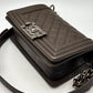 Chanel Le Boy 20 - Brown/Caviar - HW Rodium