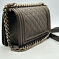 Chanel Le Boy 20 - Brown/Caviar - HW Rodium