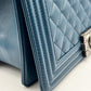Chanel Le Boy 28 - Cobalto/Lambskin - HW Rodium