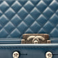 Chanel Le Boy 28 - Cobalto/Lambskin - HW Rodium