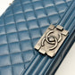 Chanel Le Boy 28 - Cobalto/Lambskin - HW Rodium