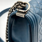 Chanel Le Boy 28 - Cobalto/Lambskin - HW Rodium