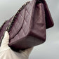 Chanel 11.12 28 - Burgundy Lambskin - HW Silver