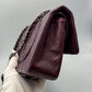 Chanel 11.12 28 - Burgundy Lambskin - HW Silver