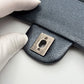 Chanel 11.12 25 - Grey/Caviar - HW Rodium