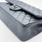 Chanel 11.12 25 - Grey/Caviar - HW Rodium