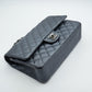Chanel 11.12 25 - Grey/Caviar - HW Rodium
