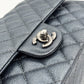 Chanel 11.12 25 - Grey/Caviar - HW Rodium