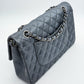 Chanel 11.12 25 - Grey/Caviar - HW Rodium