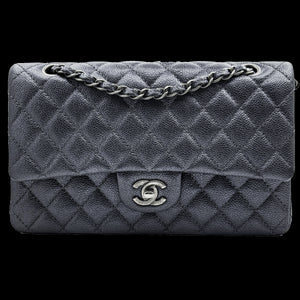 Chanel 11.12 25 - Grey/Caviar - HW Rodium