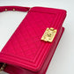 Chanel Le Boy 25 - Pink Old/Caviar - HW Gold