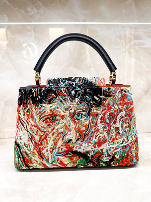 LV Capucines MM Sa Zf Multicolor (Limited)