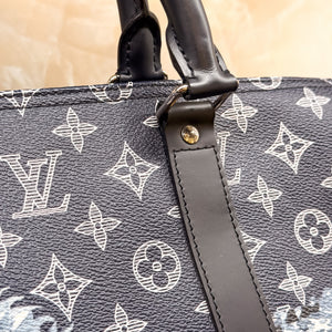 LV Keepall 55 Chapman Brothers Savana Ink Lion