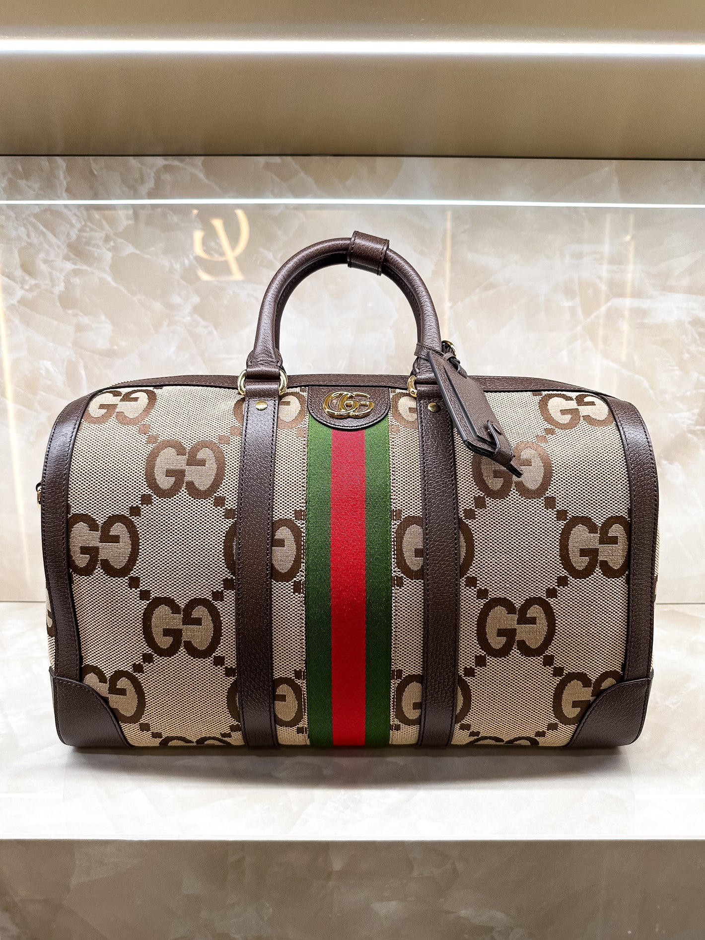 GG BORSONE JUMBO - Beige e Marrone