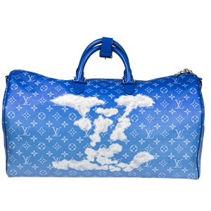 LV Keepall Bandoulière 50 - Clouds by Virgil Abloh