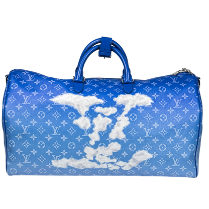 LV Keepall Bandoulière 50 - Clouds by Virgil Abloh