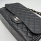 Chanel Jumbo 30 - Nera/Caviar - HW Silver (Timeless)