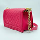 Chanel Le Boy 25 - Pink/Caviar - HW Gold