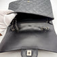Chanel 11.12 30 - Nera/Caviar HW Argento