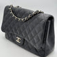 Chanel Jumbo 30 - Nera/Caviar - HW Silver (Timeless)