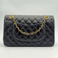 Chanel Classic 11.12 25 - Nera/Lambskin - HW Oro