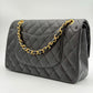 Chanel Classic 11.12 25 - Nera/Lambskin - HW Oro
