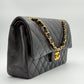 Chanel Classic 11.12 25 - Nera/Lambskin - HW Oro