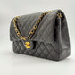 Chanel Classic 11.12 25 - Nera/Lambskin - HW Oro