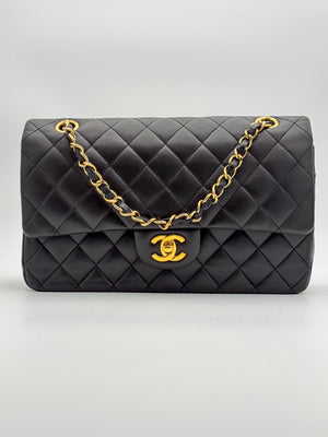 Chanel Classic 11.12 25 - Nera/Lambskin - HW Oro