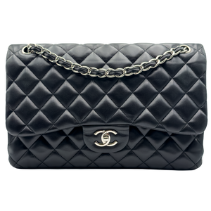 Chanel Jumbo 30 - Nera/Lambskin - HW Silver