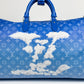 LV Keepall Bandoulière 50 - Clouds by Virgil Abloh