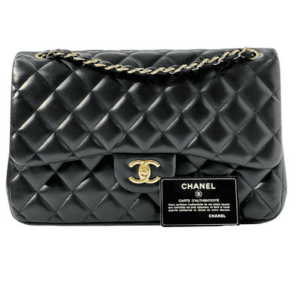 Chanel Jumbo 30 - Nera/Lambskin - HW Gold