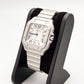 Cartier Santos M White