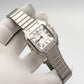 Cartier Santos M White