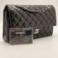 Chanel Classic 11.12 25cm - Nera/Lambskin - HW Silver