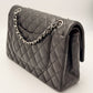 Chanel Classic 11.12 25cm - Nera/Lambskin - HW Silver
