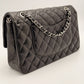 Chanel Classic 11.12 25cm - Nera/Lambskin - HW Silver