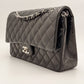 Chanel Classic 11.12 25cm - Nera/Lambskin - HW Silver