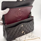 Chanel Classic 25cm - Nera/Caviar- HW Silver