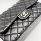 Chanel Jumbo 30 - Nera/Lambskin - HW Silver