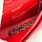 Chanel Classic 11.12 25 - Rossa/Lambskin - HW Silver