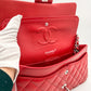 Chanel Classic 11.12 25 - Rossa/Lambskin - HW Silver