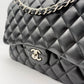 Chanel Jumbo 30 - Nera/Lambskin - HW Silver