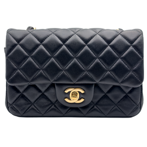 Chanel Classic 20cm - Nera/Lambskin - HW Gold