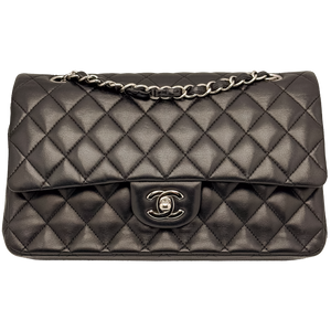 Chanel Classic 11.12 25cm - Nera/Lambskin - HW Silver
