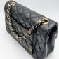 Chanel Classic 20cm - Nera/Lambskin - HW Gold